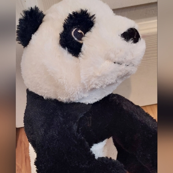 IKEA Plush Panda Bear 12" KRAMIG Super Soft Stuffed Animal Baby Toy Floppy - Picture 9 of 11
